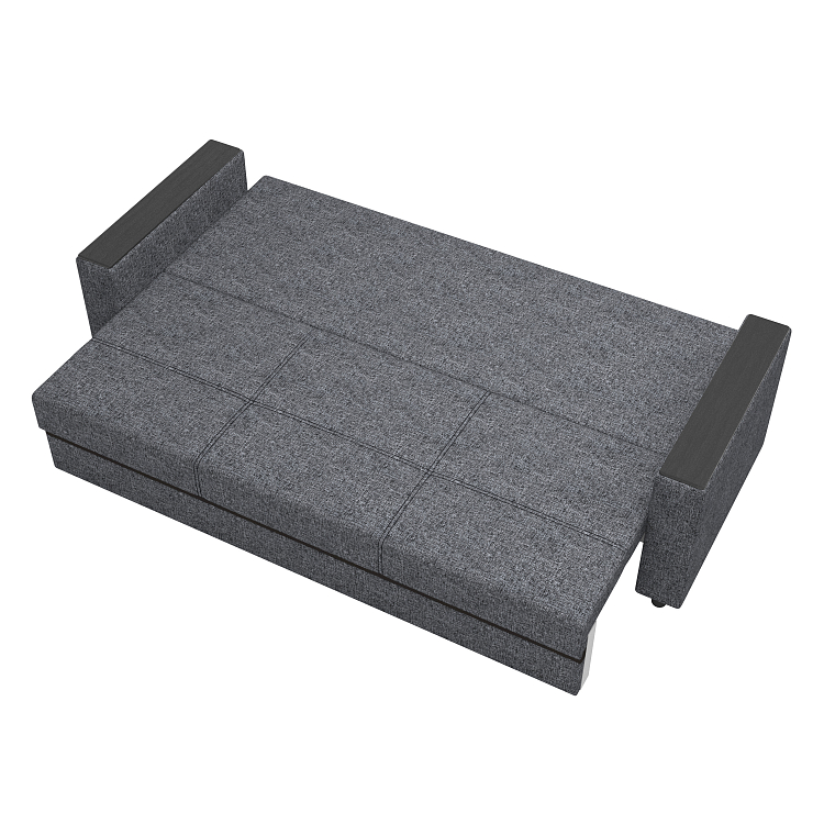 Смарт/ Диван - кровать 3-х мест рогожка серая